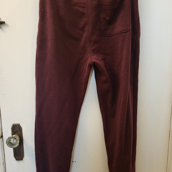 💥4 for $30💥 Old Navy unisex kids burgundy sweat pants size L - Picture 2 of 6